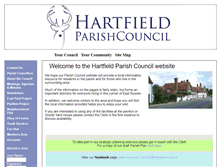 Tablet Screenshot of hartfieldonline.com